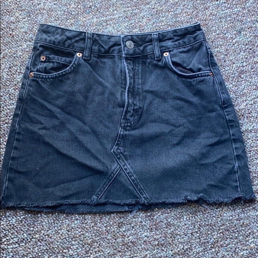 Topshop MOTO black skirt